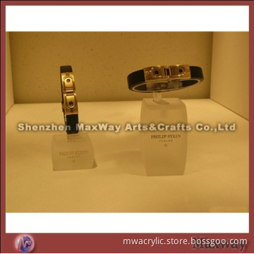 Frosted Hot Selling Single Acrylic/Perspex Watch Display/Holder Stand